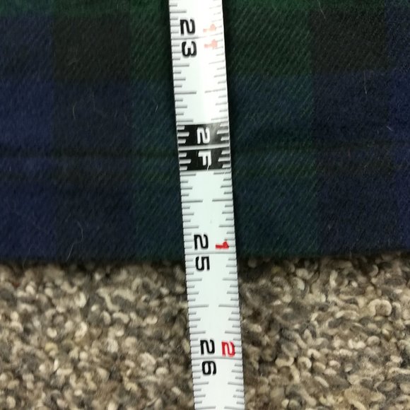 Vintage Ralph Lauren Jacket Blackwatch Plaid Flannel Full Zip P/S Petite Small - Picture 8 of 9